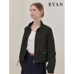 리안뉴욕 리안뉴욕 하이넥 스트링 아우터 블랙852640