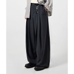 디미트리블랙 어드저스트 투턱 와이드 슬랙스 DBE7PL0