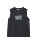 마리떼 프랑소와 저버 CLASSIC LOGO SLEEVELESS charcoal