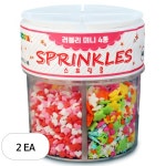 내츄럴팩토리 스프링클 미니 4종 세트 48g 14개