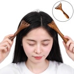 두피 마사지 괄사빗 지압기 얼굴 케어 관리용 도구 머리 관리 매니아