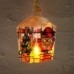 셀로판지 썬캐쳐 크리스마스 무드등 만들기 그림자 놀이