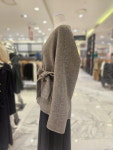 베스띠벨리 베스띠밸리 모직 스트랩 노카라 코트 BF-H2645