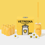 베트레스카 VETRESKA 데이지 강아지 향기나는 배변봉투 풉백 디스펜서 세트 파우더리 향