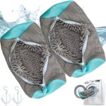 1 1 싹클린 극세사 신발 세탁망 빨래주머니 총 2P