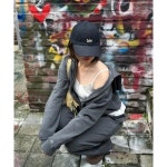 LEE 스몰 트위치 로고 데님 볼캡 LE2503CA10