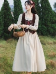 레트로옷 목장소녀 알프스소녀 공주풍 개화기 코스프레