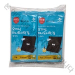 CJ제일제당 아이누리 오가닉 미니도시락김 8매 x 10봉 10개 3g