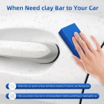 IPELY 4팩 100g 카 클레이 바 오토 디테일링 매직 클리너 세차용 클린 Orange-Premium Grade