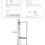 선인장행거 드레스룸 옷걸이 스탠드행거 원룸 스탠딩