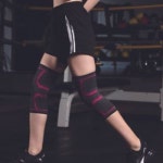 크로스핏 클라이밍 등산 런닝 무릎관절보호 압박 아대