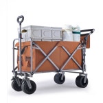 특대형 접이식 캠핑웨건 웨건카트 대용량 이동식 카트 캠핑손수레