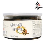 일송 숙 장아찌 명이나물 350g x 3개