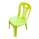 제이오마켓 솔리드 등받이 의자 그린