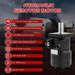 찰리린 이튼 용 재커거 유압 모터 5 CID 760 RPM 15 GPM 101-1002-009 101-1002 4