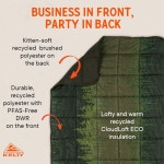 켈티 베스티 블랭킷 겨울 이끼 트렐린 - 가볍고 아늑한 대형 1P 트윈