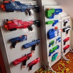 스탠드 진열대 대형 타공판 받침대 약국 선반 폭40높이100cm 네트망 파티션 매대 편의점 PC방 전시대