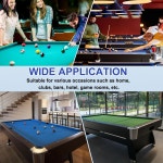 홈 클럽 바 실내 스포츠 경기를 위한 천 스트립과 장갑이 장착된 옐락시 당구 풀 테이블 펠트 Green 7ft