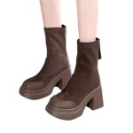 가죽 털신 앵클부츠 nr-281 235