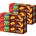 리츠 샌드위치 크래커 초코 77g x 6개