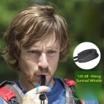 시그널 미러 서바이벌 키트 군용 등급 호루라기가 캠핑 3 x 5 남성 선물 아버지 남편 남자친구 생일 선물 3x5