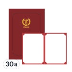 우진산업 우진 상 끼움식 종이상장케이스 350g 22 8 x 31 5 cm 홍색 30개