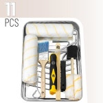 베이츠 페인트 트레이 세트 - 9 4 롤러 소형 커버가 포함된 11개 주택 페인팅용 Microfiber 4 5 pcs