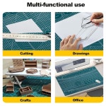A5 도마 셀프 힐링 재봉 매트 공예 매트 양면 3겹 도마 가죽 원단 스크랩북 프로젝트 아트 8 6 x 5 9