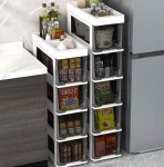 STAY WITH diy 람아 조립식 다용도 틈새 180 수납정리함 3단