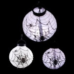 별별창고 할로윈캠핑 원형 풍등 건전지 포토존 꾸미기 할로윈 소품