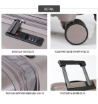 풍국산업 트래커 5년AS PC100 트래커 20 24 28 수화물용 확장형 캐리어 TSA락 경산점 블루그레이 213304NC