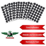 시바너 105피스 당구대 표식 점 당구 스팟 스티커 스누커 연습용 위치 마커