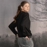 DURAN DURAN U밴딩 후드 티셔츠 DTF5W4168