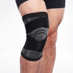 스트랩 무릎 보호대 2개 L 무릎아대 밴드 헬스