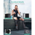 온열 기능이 메드큐어 무선 발 다리 마사지기 운동 후 순환 를 위한 충전식 홈 오피스 체육관용 휴대용 마사지기 부츠 FSA HSA 자격 취득