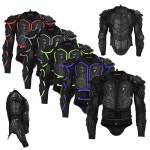 하이브 모토 오토바이 재킷 전신 갑옷 가슴 보호 더트 바이크 기어 남성용 장갑 XX-Large