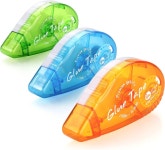 타마키 3팩 양면 테이프 롤러 스크랩북 공예 예술 프로젝트용 접착 디스펜서 러너 사진 3