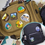 가방 대형 와펜 패치 큰 캠핑 아웃도어 감성 소품 백팩 꾸미기 단체 동호회 소품 등산 붙이는 리폼 포인트 A 5 1개