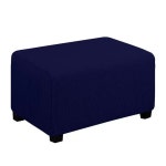 스툴커버 천갈이 직사각형 쇼파 리폼 벨벳 트윌 스카이블루 S