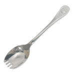 곰돌이 유아 수저 포크 1p 세트 스푼 포카락 파스타 어린이 아기 군용 스포키 일체형 숟가락