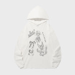 나이스고스트클럽 DOODLE BIG BIG L/S HOODIE NG2FFUT558A