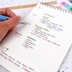 스프링 모눈종이 코넬노트 A5 세로형