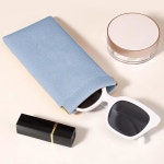 안경 케이스 소프트 가죽 케이스 스퀴즈 탑 휴대용 선글라스 남성용 PU 파우치 Green