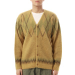 니들스 Mohair Cardigan Argyle 니들스 RW355