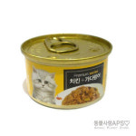 드림펫 프리미엄 골드 런치캔 치킨 가다랑어