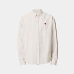 아미 아미 박시핏 스트라이프 셔츠 HSH230 CO0067 194
