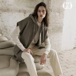 GGPX GGPX 25FW 패딩 블록 후디 케이프 1종