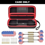 어게인모어 다트 보호 케이스 6개용 금속 팁 다트 스틸 운반 보관 가방 비행 샤프트 액세서리 전용 보관함 - 박스