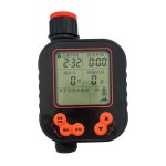 구역 스프링클러 타이머 관개 2구역 워터타이머 살수차물대포 가든 콘센트 시간 레인 2구