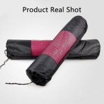 다페이프 요가 매트 가방 여성 남성 여행 체육관 운동용 캐리어 공원 비치 메쉬 가방 보관 휴대용 3팩 통기성 창문 조절 스트랩